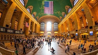 Walking Tour of Grand Central Terminal — New York City 【4K】🇺🇸 [upl. by Ahsart]