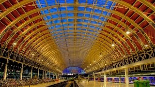 A Walk Around Londons Paddington Railway Station [upl. by Rufford914]