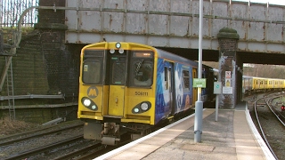 Half an Hour at 216  Birkenhead North Station 1022017  Class 507 508 terminus [upl. by Ynnaj161]