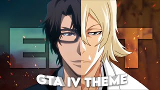 Aizen x Urahara  GTA IV Theme Edit [upl. by Assilac]